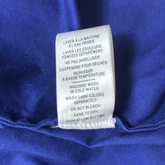 Jacob chic Blue & Black Strapless Mini Dress - Small 6 - Picture 8 of 9